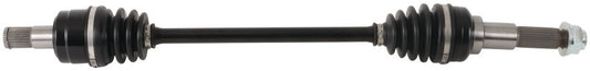 QuadBoss Yamaha Wolverine X2 front left steel axle part 609570, rugged and durable for off-road performance.