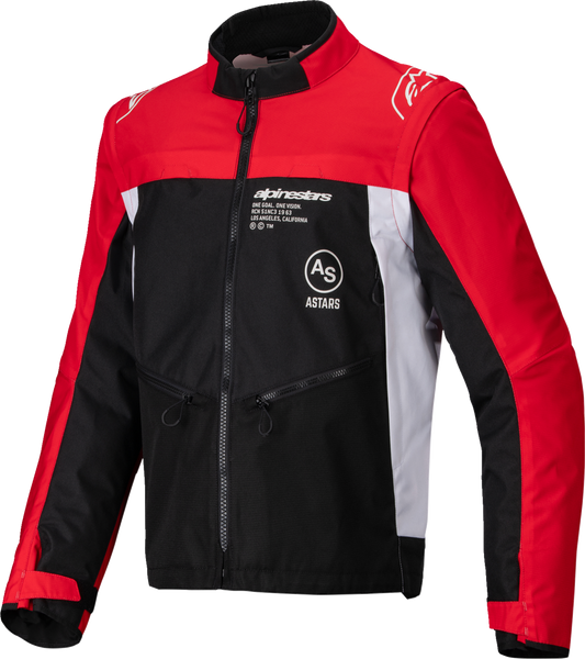 ALPINESTARS, Alpinestars Pro-Dura Jacket - Black/Red/White - Large (Part #3700125-1342-L)