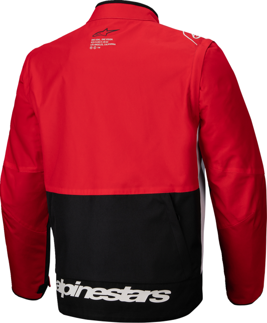 ALPINESTARS, Alpinestars Pro-Dura Jacket - Black/Red/White - Large (Part #3700125-1342-L)