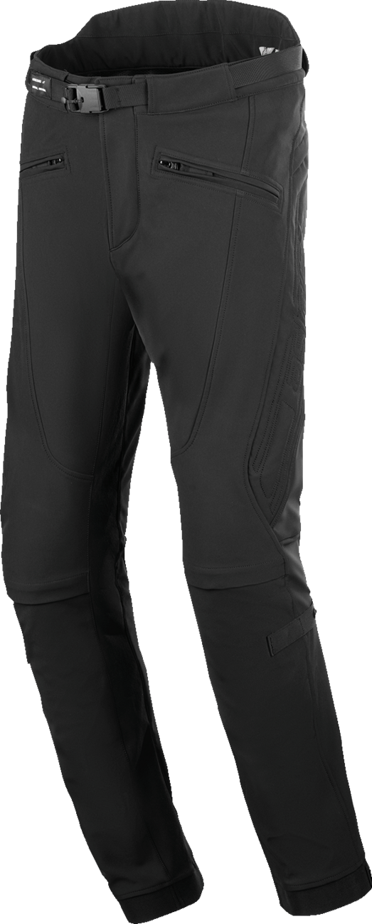 Alpinestars Alden Pants in black, US size 36, featuring durable fabric and stylish design for motorcycle riding.