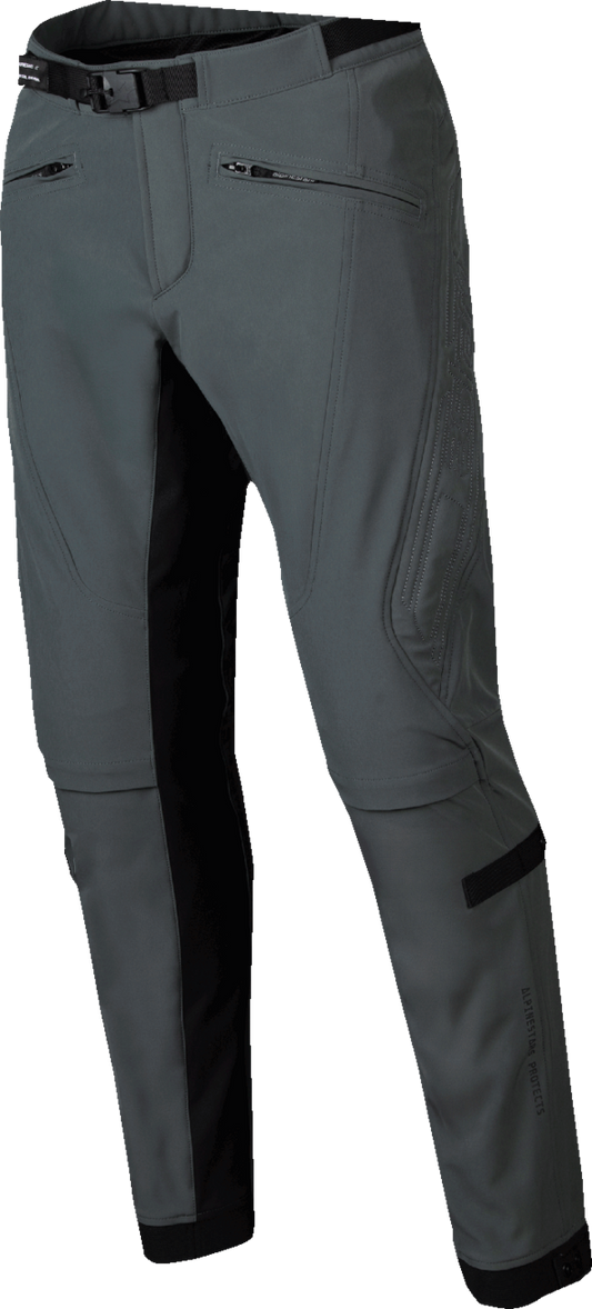 Alpinestars Alden Pants in urban gray, US 28, slim fit, technical streetwear-inspired design, casual and stylish men's pants.