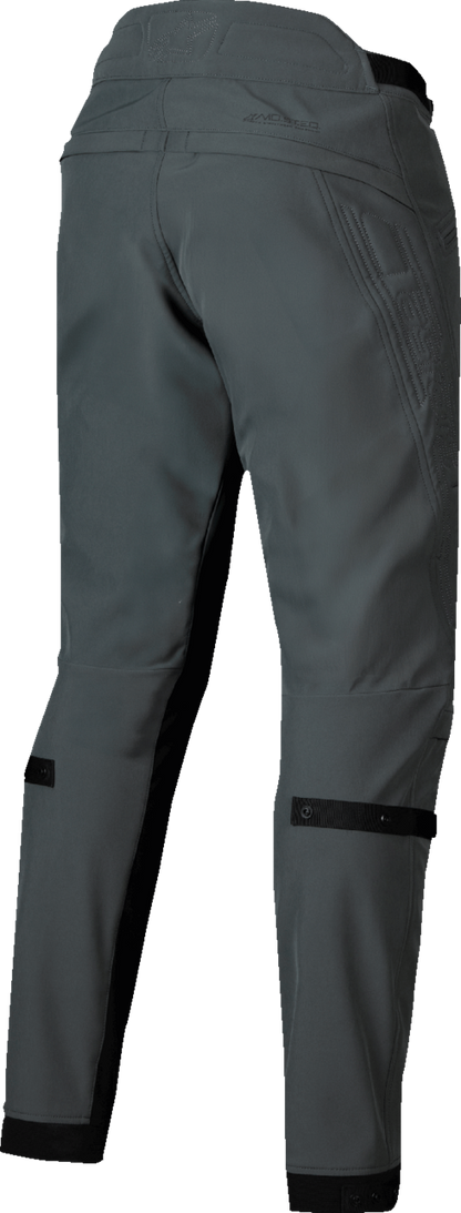 Alpinestars Alden Pants in urban gray, US 28, slim fit technical streetwear-inspired pants with sleek design and functional details.