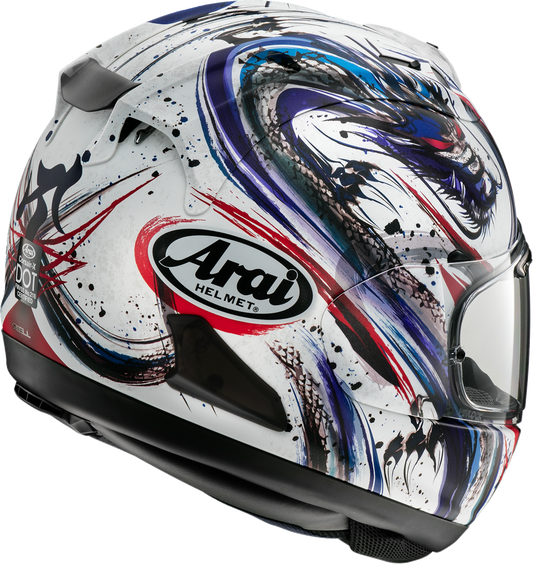ARAÏ HELMETS Corsair-X Kiyonari Trico XL motorcycle helmet with VAS shield mechanism and advanced ventilation system.