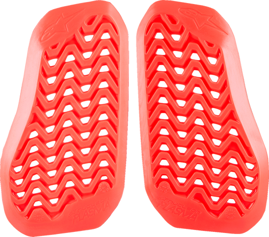 Alpinestars Nucleon Plasma divided chest protector insert in large size, showing black protective foam and sturdy construction.