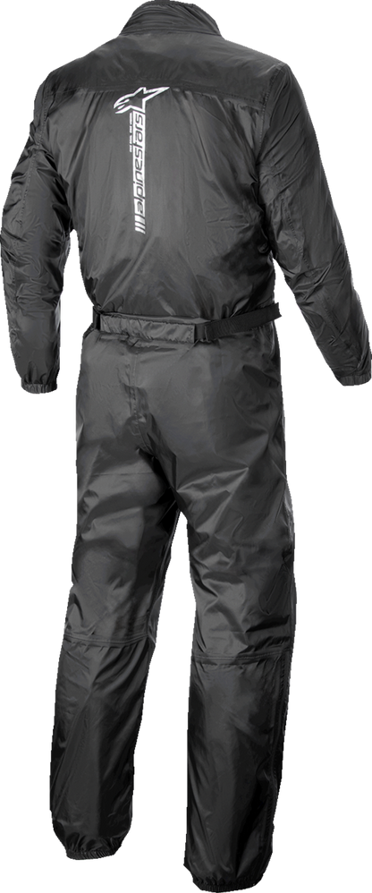 Alpinestars Hurricane v2 Rainsuit waterproof motorcycle gear in small size, designed for wet weather riding.