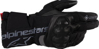 Alpinestars WT-4 Gore-Tex® gloves in black, 3XL, featuring waterproof material and reinforced palms for all-weather touring.
