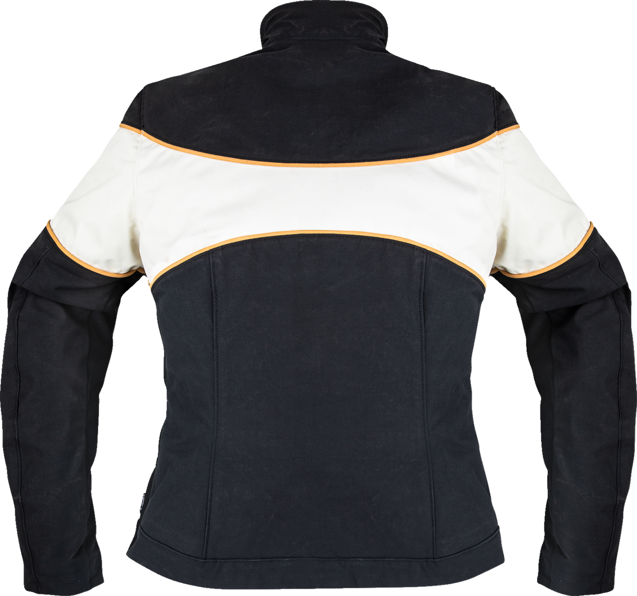 ICON Women's Hella 4™ motorcycle jacket in black, size 3XL, made of durable stretch cotton and nylon, with protective details.