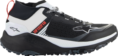 ALPINESTARS, Alpinestars Meta XR v2 Shoes - Off-Road Trail Running Footwear for All-Day Comfort in Black, White & Dark Gray - US 10 / EU 43