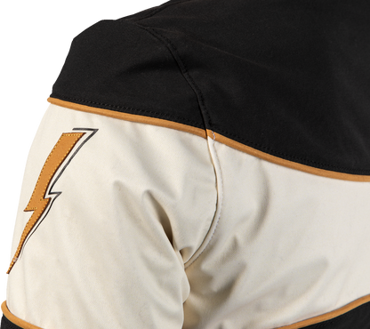 ICON Women's Hella 4™ Black Motorcycle Jacket, 2XL, featuring protective armor and stylish design.