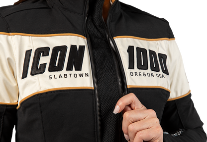 ICON, ICON Women's Hella 4™ Motorcycle Jacket - Black, Part No. 2822-1678