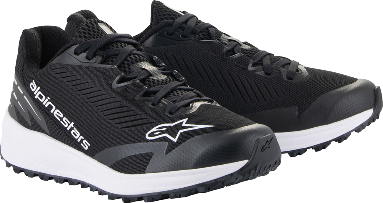 ALPINESTARS, Alpinestars Meta Road V2 Shoes - Black and White, US 10.5, Part Number 2654524-12-105