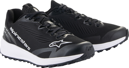 ALPINESTARS, Alpinestars Meta Road V2 Shoes - Black and White, US 10.5, Part Number 2654524-12-105