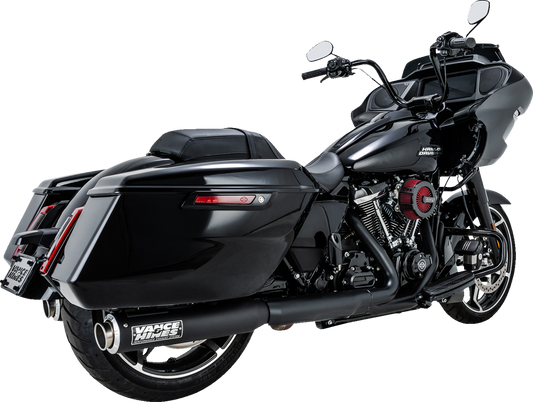 VANCE & HINES, Vance & Hines Supersport Slip-On Mufflers for Harley M8 Bagger – Part #46721