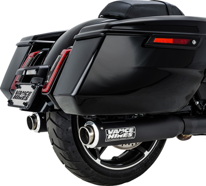 VANCE & HINES, Vance & Hines Supersport Slip-On Mufflers for Harley M8 Bagger – Part #46721