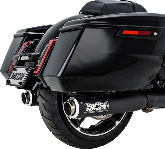 VANCE & HINES, Vance & Hines Supersport Slip-On Mufflers for Harley M8 Bagger – Part #46721