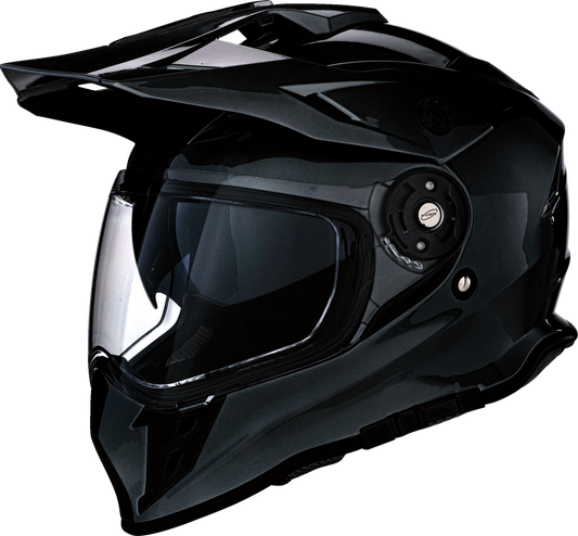 Z1R, Z1R Range 2.0 Helmet - Solid Black, Small - Lightweight Dual-Density EPS Liner and Versatile Design