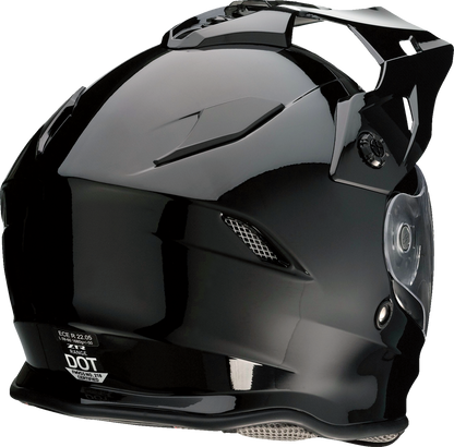 Z1R, Z1R Range 2.0 Helmet - Solid Black, Small - Lightweight Dual-Density EPS Liner and Versatile Design