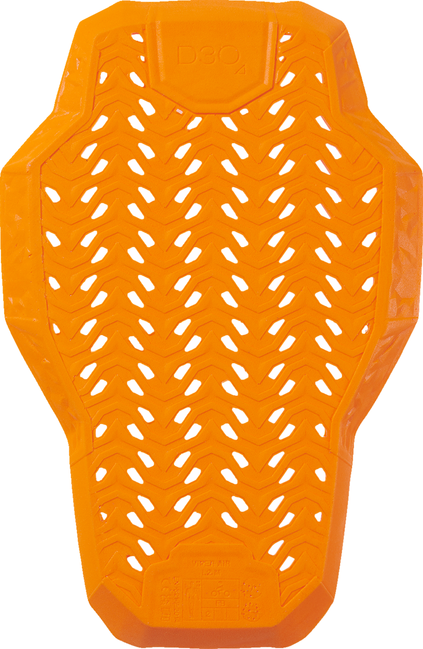 ICON D3O Viper Air 2 Guard back protection armor in XL size, showing the lightweight, impact-absorbing back protector with branding.