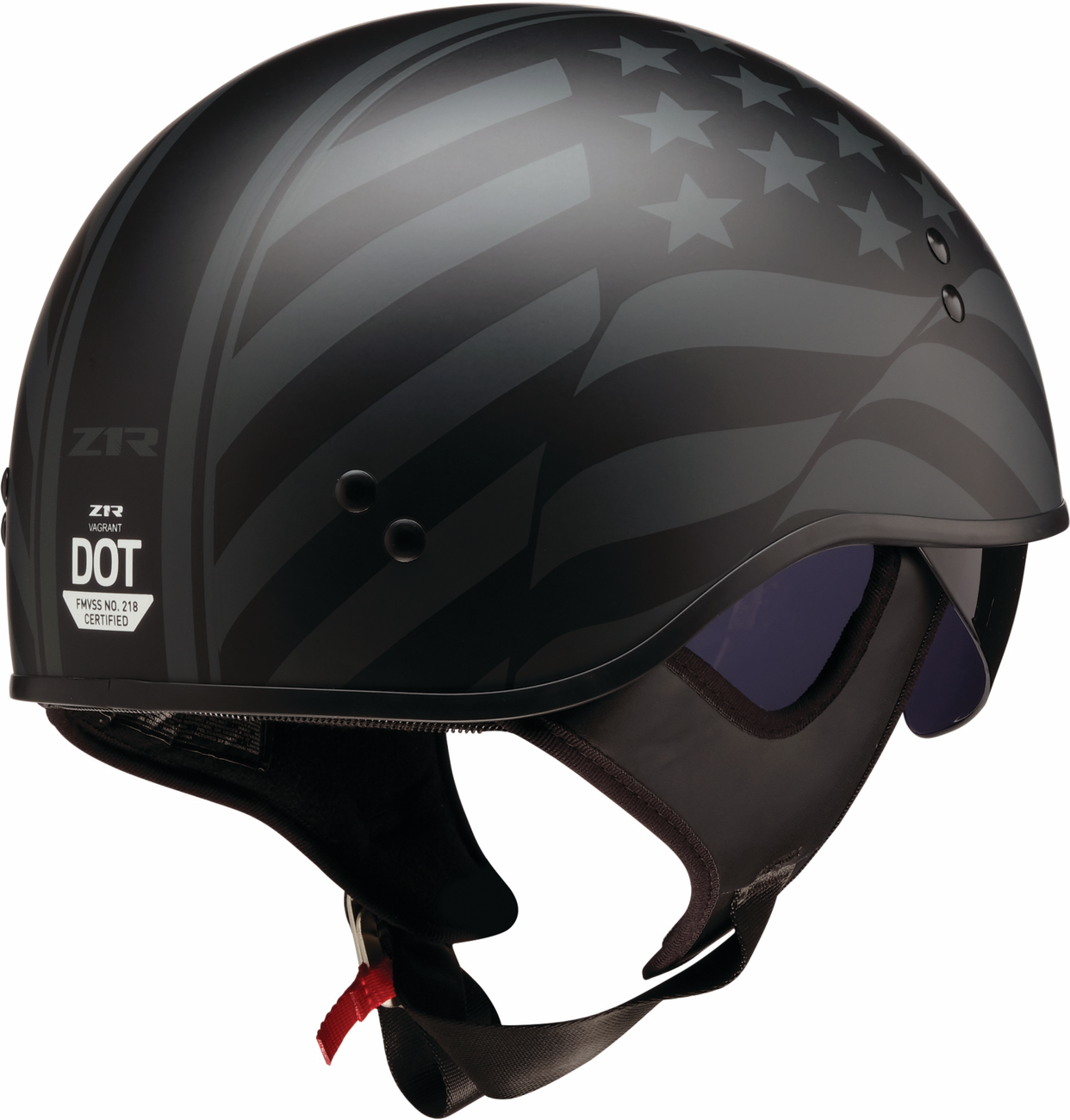 Black Z1R Vagrant Helmet Jugger in 2XL size, featuring a sleek design and sturdy construction, part number 0103-1438.