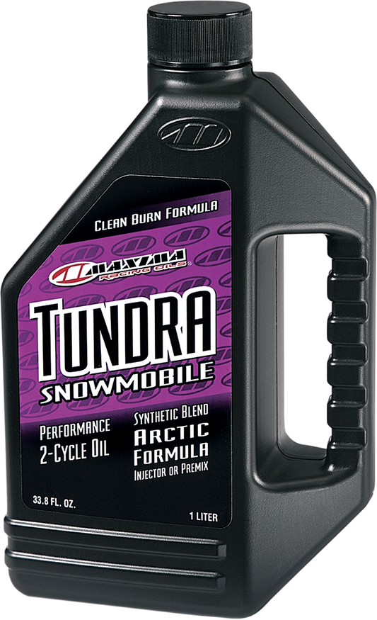 MAXIMA RACING OIL, MAXIMA RACING OIL Tundra 2T Snow Oil - 1 Gallon | Extreme Cold Weather Snowmobile Oil