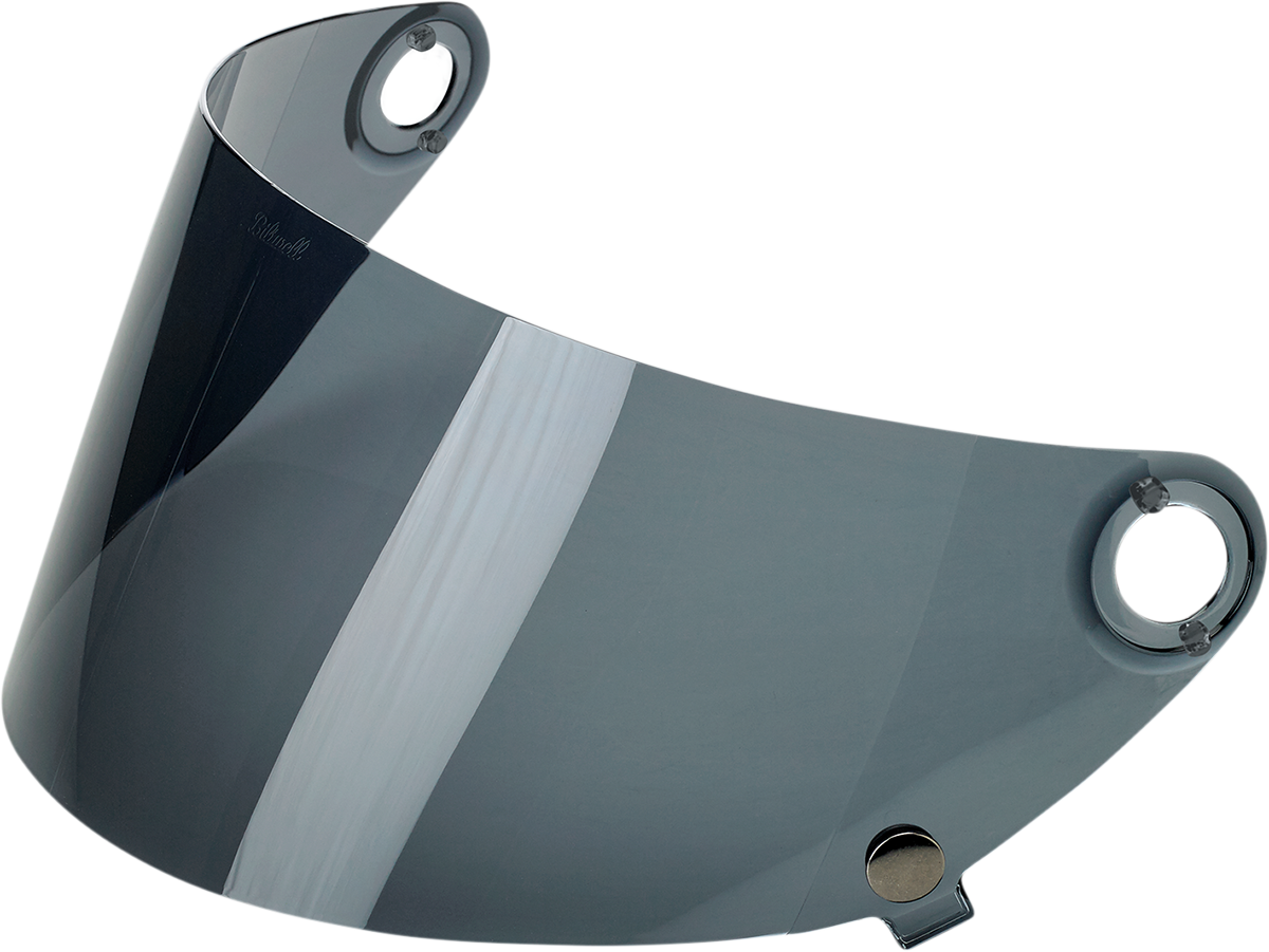 BILTWELL Gringo S Shield Gen 2 in smoke, motorcycle helmet part, clear protective visor for BILTWELL helmets.