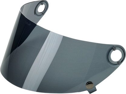 BILTWELL Gringo S Shield Gen 2 in smoke, motorcycle helmet part, clear protective visor for BILTWELL helmets.