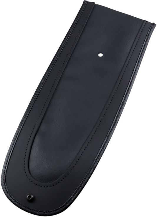 DRAG SPECIALTIES SEATS Fender Skin with leather perimeters and felt liner, designed for motorcycle seat customization.