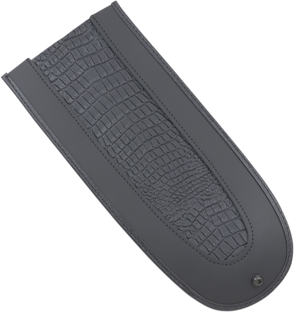 Drag Specialties Seats fender skin with smooth automotive-grade vinyl center for motorcycle customization and style.