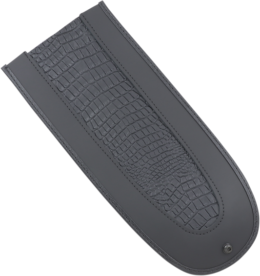 Drag Specialties Seats fender skin with smooth automotive-grade vinyl center for motorcycle customization and style.