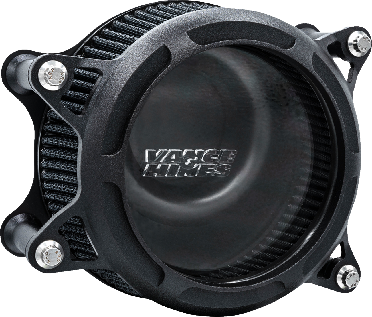 VANCE & HINES, Vance & Hines VO2 Insight Air Intake Kit - Black Wrinkle (Part 41098)