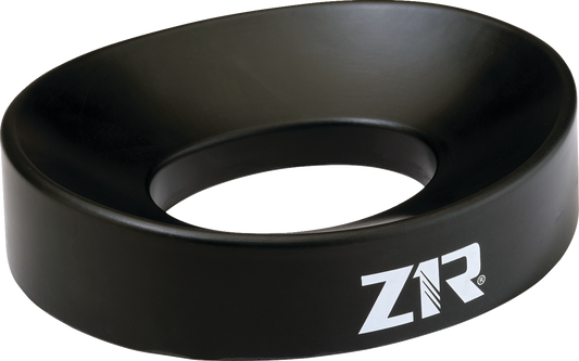 Z1R helmet service pad 077-6050, a protective accessory for Z1R motorcycle helmets, shown attached to helmet interior.