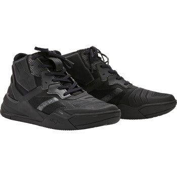 Black Alpinestars Speedflight shoe in US size 9, featuring sleek design and durable construction.
