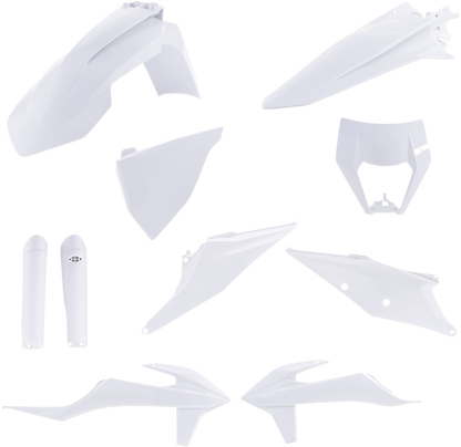 ACERBIS Full Replacement Body Kit - White 2791546811 - Howling Moto