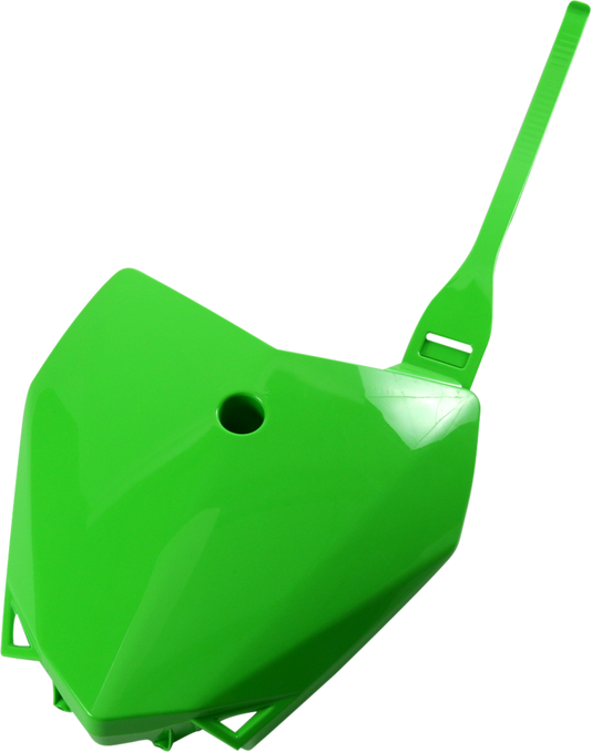 ACERBIS Front Number Plate - Green 2780400006 - Howling Moto