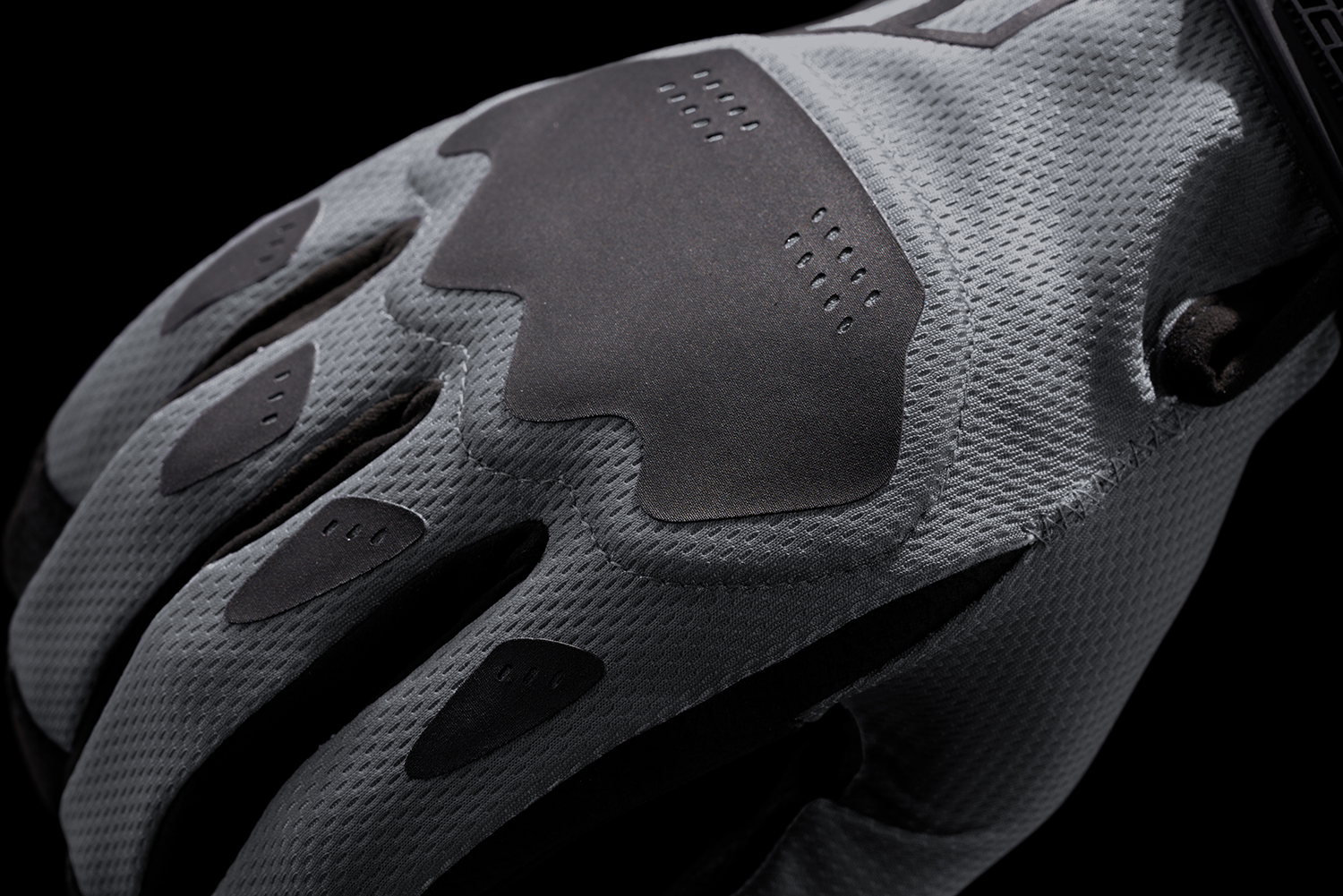 Gray ICON Hooligan CE Gloves in 3XL size, featuring durable protective material from Bill's Exhausts.