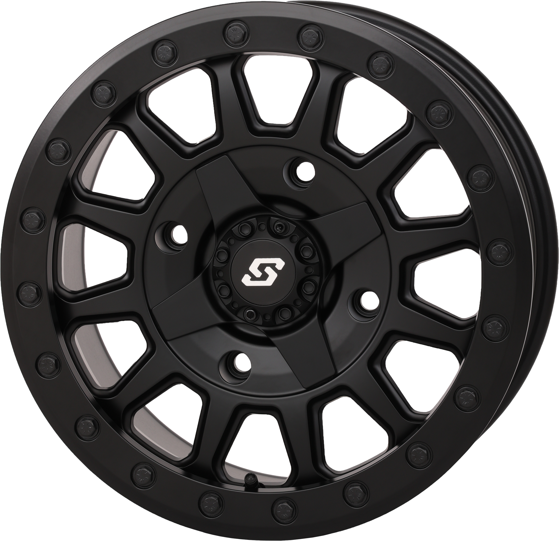 SEDONA, Sedona Adapt DD Wheel 15x7 Matte Black with 5+2 Offset for 4/137 & 4/156 Bolt Patterns
