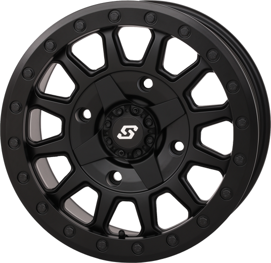 SEDONA, Sedona Adapt DD Wheel 15x7 Matte Black with 5+2 Offset for 4/137 & 4/156 Bolt Patterns