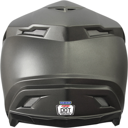 Bill's Exhausts AFX FX-19R helmet in frost gray, XL size, showing the sleek motorcycle helmet with a smooth matte finish.