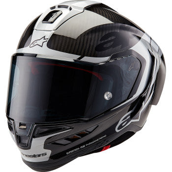 ALPINESTARS Supertech R10 Helmet - Element - Carbon/Silver/Black - XL 8200324-1368-XL - Howling Moto