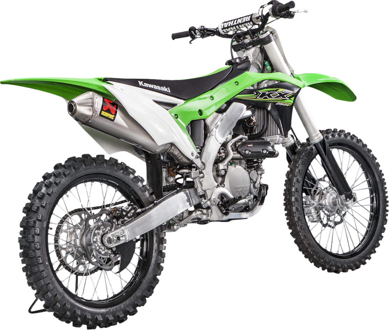AKRAPOVIC Racing Line Exhaust System for Kawasaki KX 250 (Part No. S-K2MR9-BNTA) – Stainless Steel and Titanium