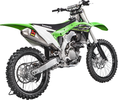 AKRAPOVIC Racing Line Exhaust System for Kawasaki KX 250 (Part No. S-K2MR9-BNTA) – Stainless Steel and Titanium