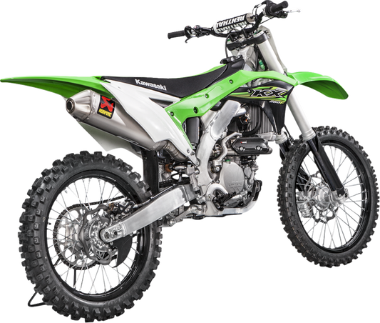 AKRAPOVIC Racing Line Exhaust System for Kawasaki KX 250 (Part No. S-K2MR9-BNTA) – Stainless Steel and Titanium