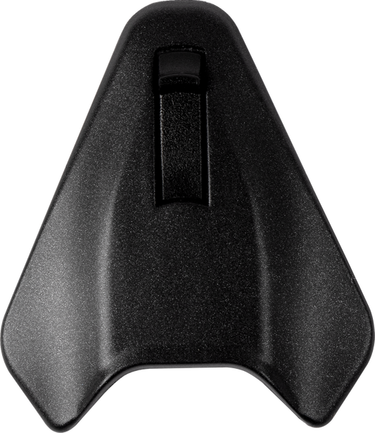 ARAÏ HELMETS Delta 6 Duct black frost motorcycle helmet with ventilation ducts and sleek design, shown from the front angle.