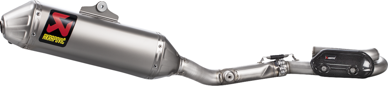 AKRAPOVIC Racing Line Exhaust System for Kawasaki KX 250 (Part No. S-K2MR9-BNTA) – Stainless Steel and Titanium