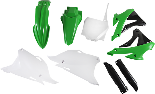 ACERBIS Full Replacement Body Kit - OEM Green/White/Black 2374115135 - Howling Moto