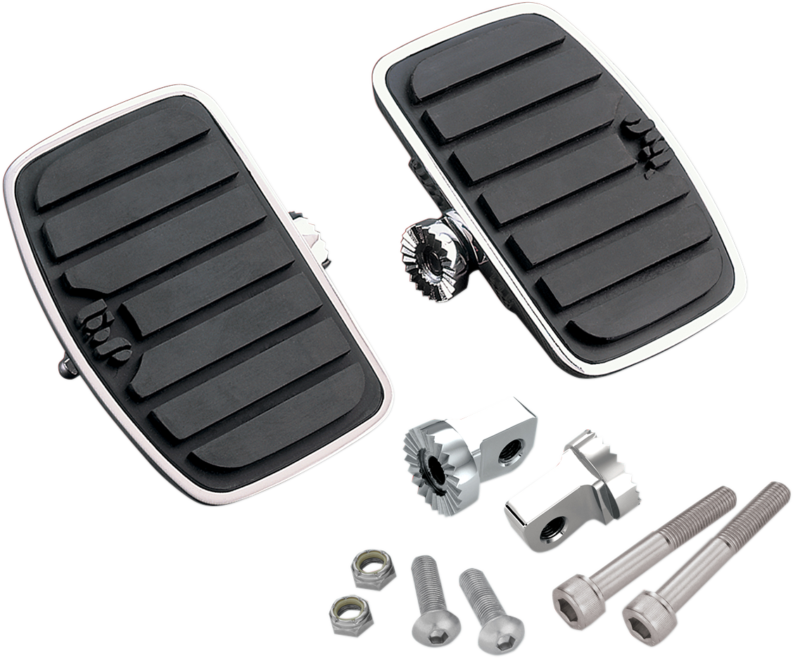 Bill's Exhausts SHOW CHROME Highway Cruise Board 21-910 engine part with chrome finish and detailed component visible.