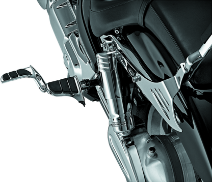 Kuryakyn, Kuryakyn SwingWing Peg Without Adapters Chrome – Extend Your Comfort and Support on Motorcycles