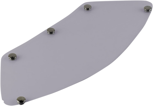 BILTWELL Gringo Blast Shield Smoke helmet part for L/2XL motorcycle helmets, featuring a smoky visor and durable design.