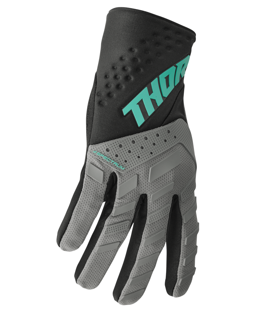 THOR Youth Spectrum Motocross Gloves — TPR Protection, Touchscreen Compatible | Kids Sizes 2XS–L