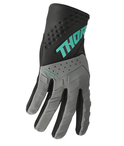 THOR Youth Spectrum Motocross Gloves — TPR Protection, Touchscreen Compatible | Kids Sizes 2XS–L